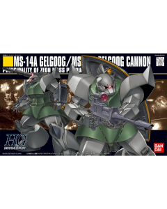 Bandai HGUC 1/144 MS-14A Gelgoog / Gelgoog Cannon