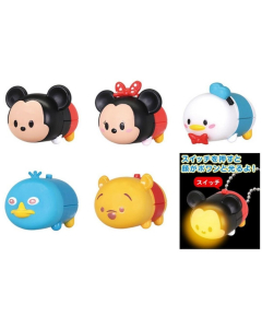 Takara Tomy Disney Tsum Tsum Light Keychain Capsule (Set of 5)