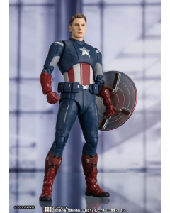 Bandai S.H.Figuarts SHF Marvel Avengers  Captain America (Cap Vs. Cap Edition)