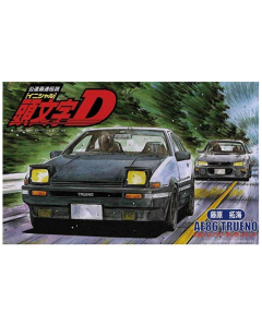 Fujimi 1/24 Initial D No.19 AE86 Carbon Bonnet Fujiwara Takumi Ver.